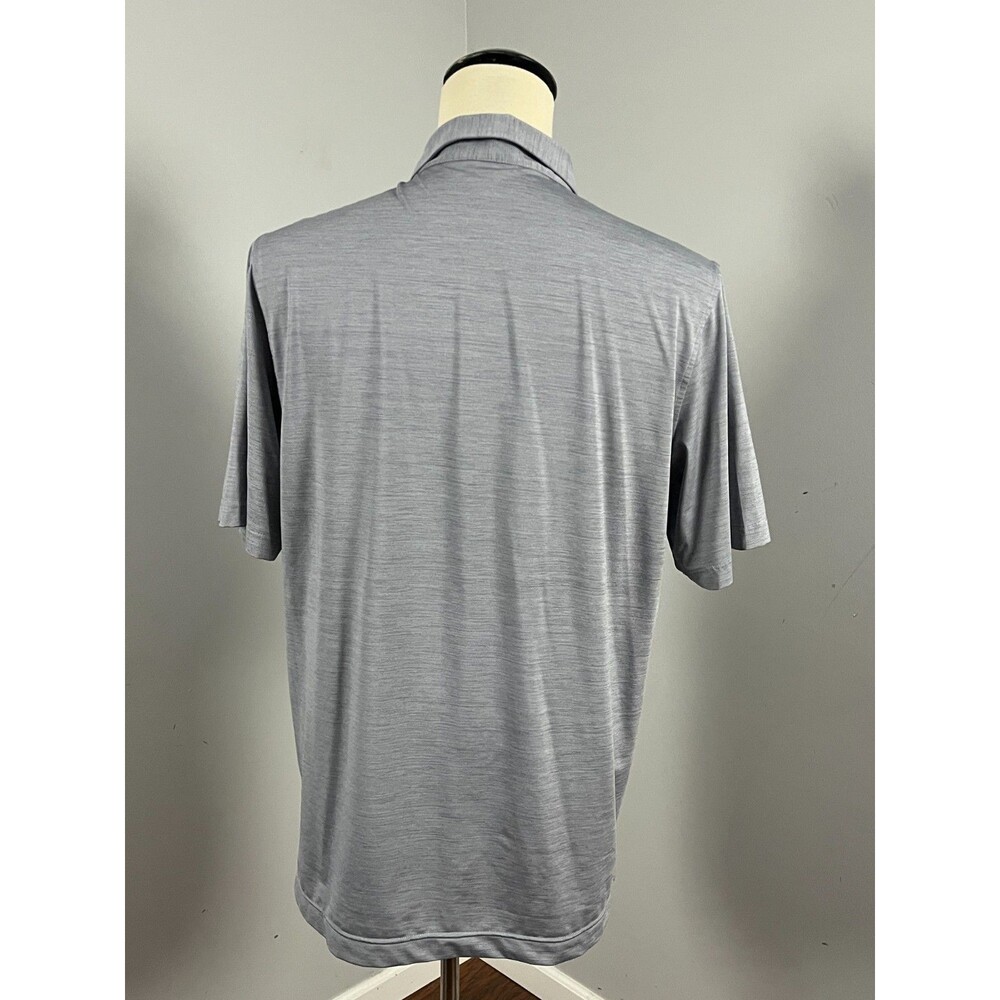 USAG U Suck At Golf Performance Polo Shirt Gray Heather Men's Large - Picture 5 of 7